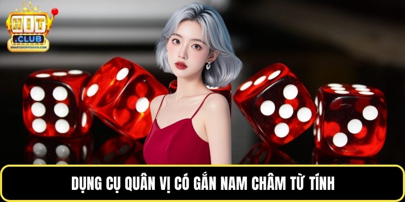 Dụng cụ quân vị có gắn nam châm từ tính