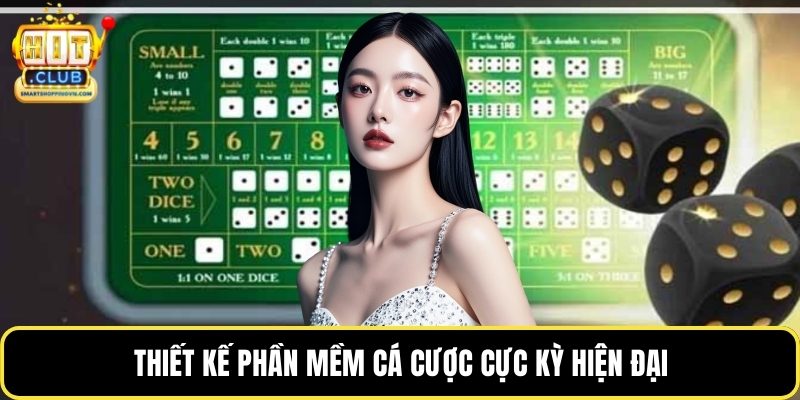 Thiết kế phần mềm cá cược cực kỳ hiện đại
